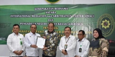 PN Medan tandatangani kesepakatan bersama dengan International Mediation And Arbitration Center