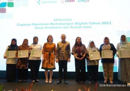 Kemenkes RI melalui Pusat Data dan Teknologi Informasi (Pusdatin), yang didukung oleh USAID CHISU mengumumkan hasil penilaian kematangan digital