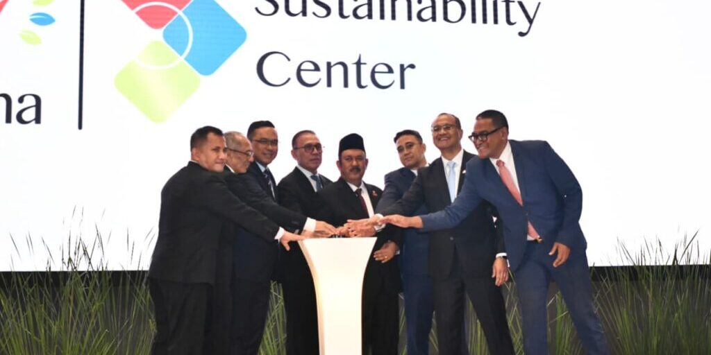 Peresmian Sustainability Center UPER dilakukan Kepala Bappenas, Komisaris Utama Pertamina, Jajaran Pimpinan Pertamina dan Pertamina Foundation serta Rektor Universitas Pertamina pada (13/8/2025)

