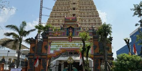 Kuil Hindu Murugan Temple Jakarta sempat viral di media sosial (Foto: PT)