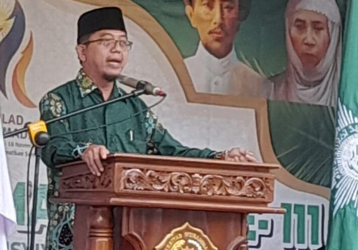 Rafdinal SSos, MAP beri sambutan milad ke-111Muhammadiyah di Kota Padangsidempuan