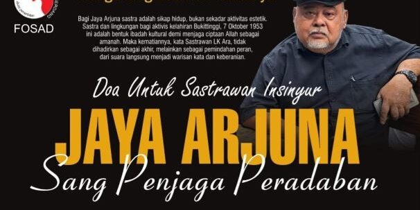 Buku “Jaya Arjuna: Sang Penjaga Peradaban” berisi rangkuman karya almarhum dan testimony

