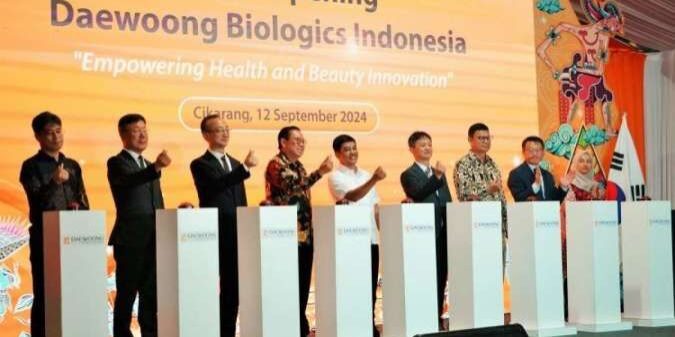 Peresmian Daewoong Biologics Indonesia (DBI) di Cikarang

