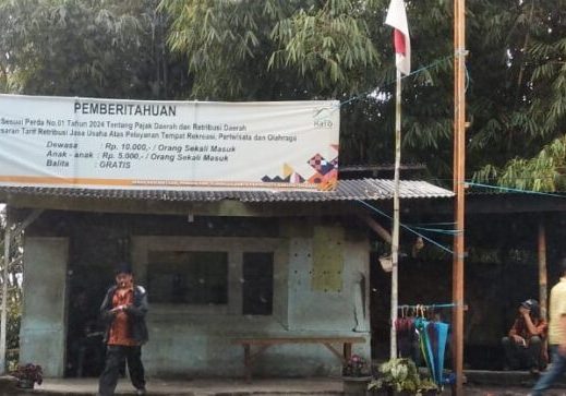 Lokasi pengutipan masuk kawasan Sidebuk-debuk Kabupaten Tanah Karo