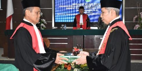 Pergantian pimpinan Pengadilan Negeri Medan


