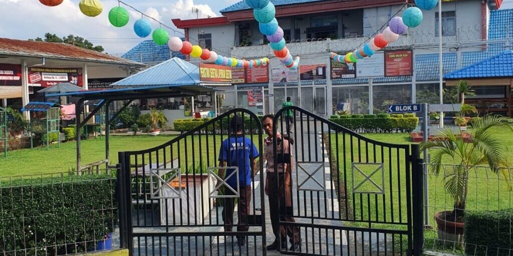 Lapas kelas IIA Kota Binjai. (Foto: Fadmin/EGINDO.co) 

