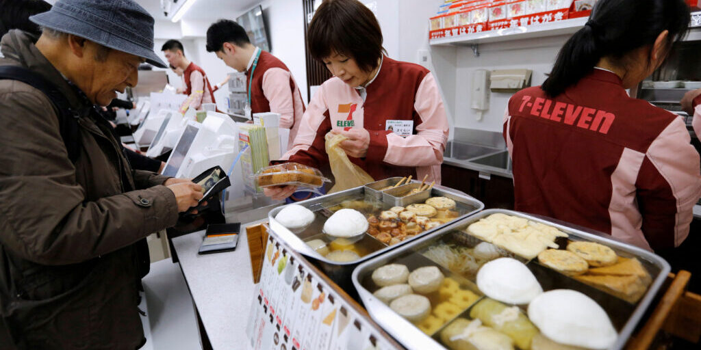  7-Eleven di Tokyo, Jepang 