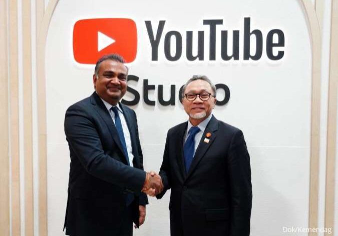 Menteri Perdagangan Zulkifli Hasan lakukan audiensidengan Chief Executive Officer Youtube Neal Mohan