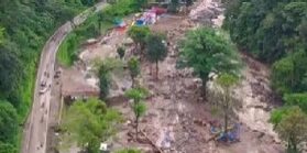 Banjir bandang di Kabupaten Agam dan Kabupaten Tanah Datar (foto: dok BNPB)