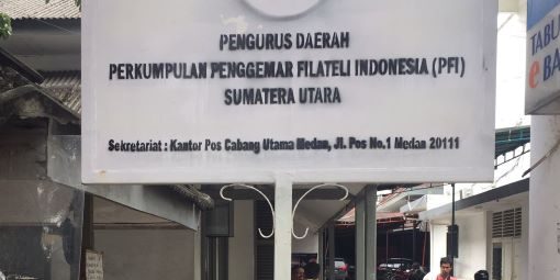 Sekretariat Pengurus Daerah Perkumpulan Penggemar Filateli Indonesia Sumatera Utara di Medan

