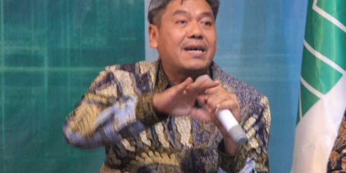 Deputi Bidang Koordinasi Kedaulatan Maritim dan Energi Kemenkomarves RI, Jodi Mahardi saat jumpa pers International & Indonesia CCS Forum 2024 di Jakarta

