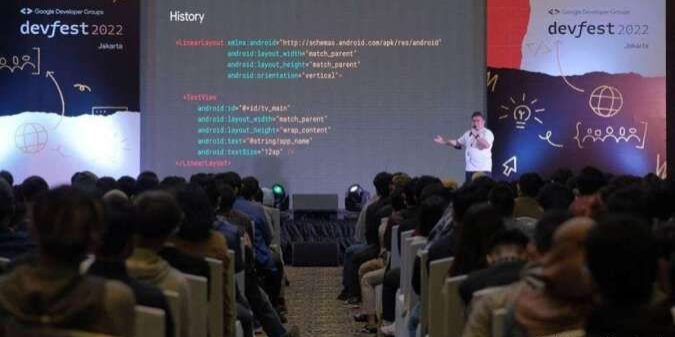 Google Developer Expert pada DevFest 2022 Minggu (26/11/2023) di QBig BSD City