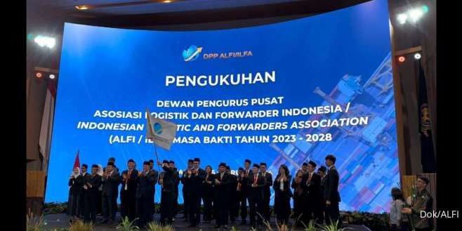 DPP Asosiasi Logistik & Forwarder Indonesia (ALFI) untuk masa bakti 2023-2028. (Foto: dok ALFI)