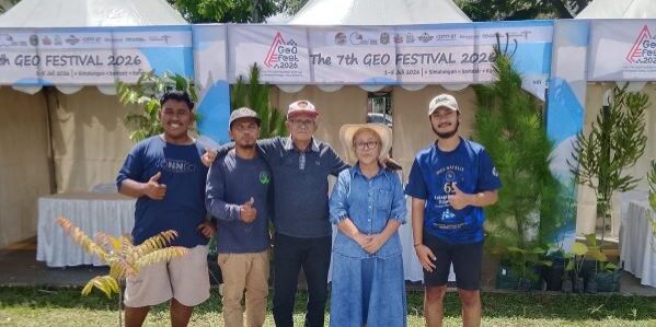 PS-GI membuka 4 Booth di pameran UMKM, ini kesempatan strategis edukasi Geopark kepada publik