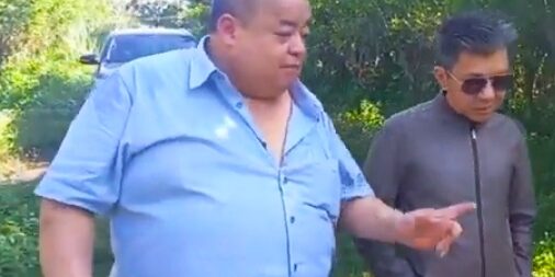 Dirut Serayu Group Hasan Tjoa bersama Pemerhati Lingkungan Hidup Indonesia, Suriyono Adi Susanto