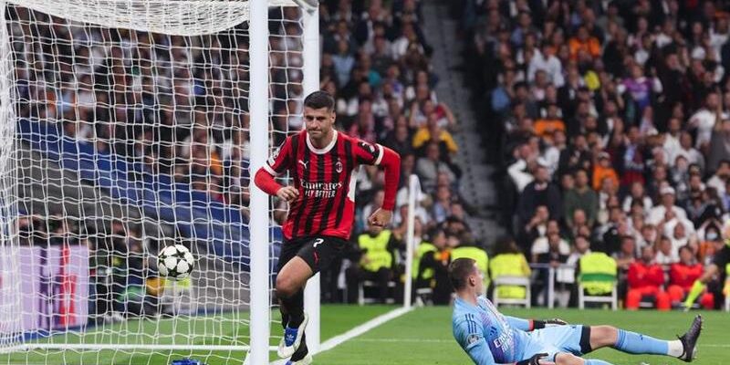 AC MIlan kalahkan tuan rumah Real Madrid 3-1