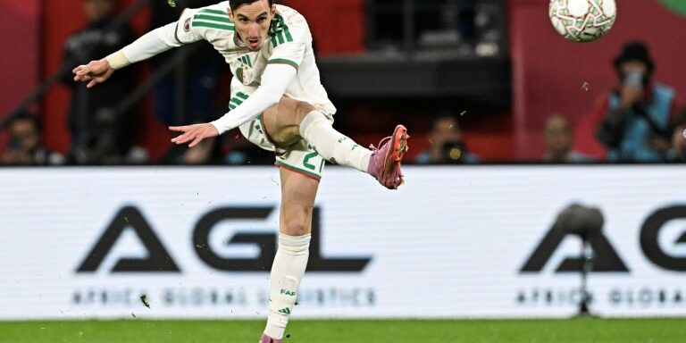 Adil Boulbina, pencetak gol kemenangan Aljazair