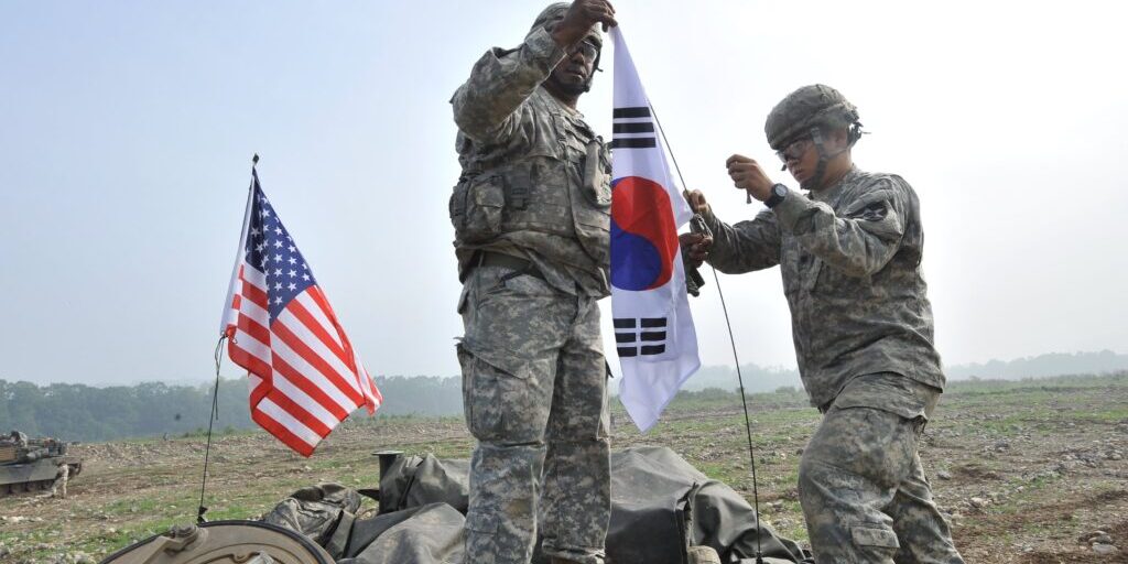 Amerika Serikat & Korea Selatan Latihan Militer  Gabungan