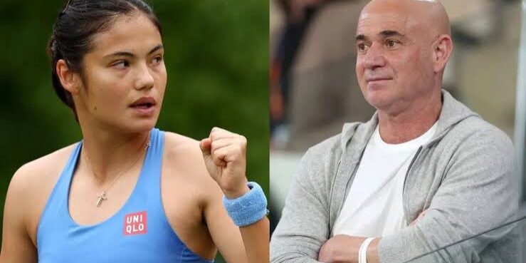 Andre Agassi memberi nasehat ke Emma Raducanu