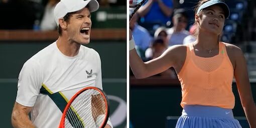 Andy Murray dan Emma Raducanu - Inggris