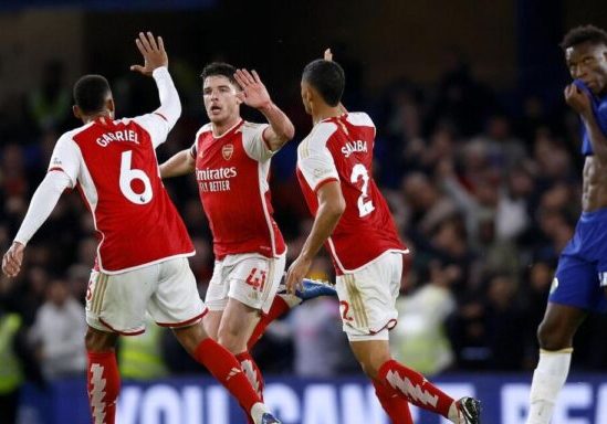 Arsenal berhasil menahan Chelsea draw