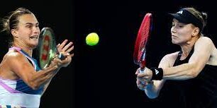 Aryna Sabalenka bertemu Elena Rybakina
