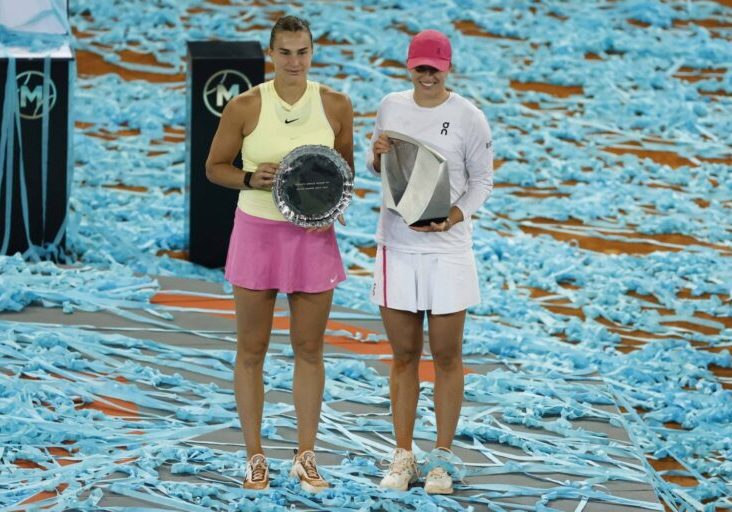 Aryna Sabalenka dan Iga Swiatek