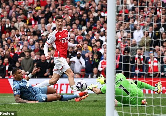 Aston Villa mengalahkan Arsenal 2-0