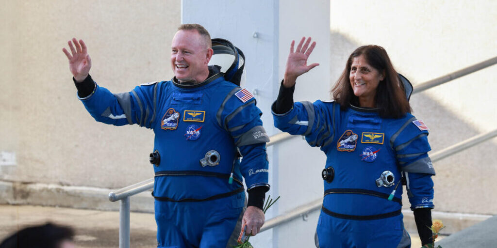 Astronot Butch Wilmore dan Suni Williams
