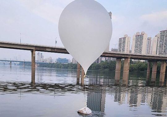 Balon Sampah dari Korea Utara