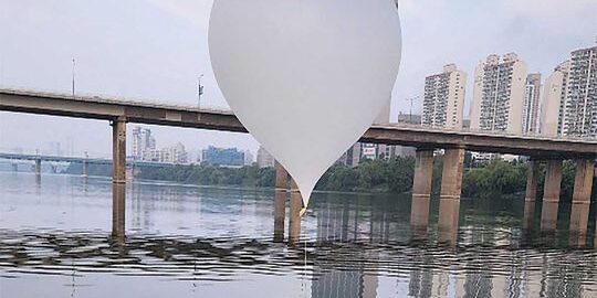 Balon Sampah dari Korea Utara