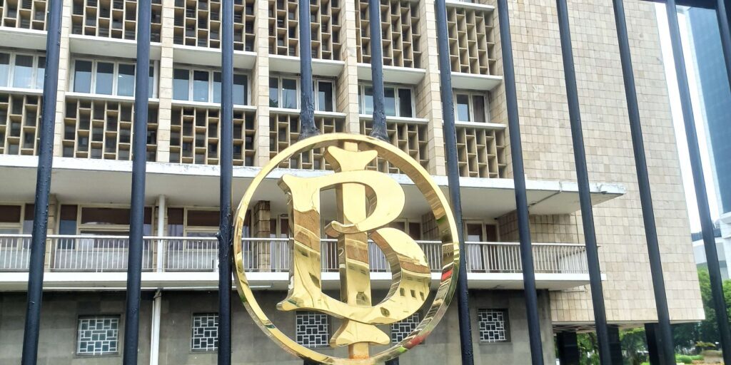 Gedung Bank Indonesia Pusat di Jalan Thamrin , Jakarta Pusat.