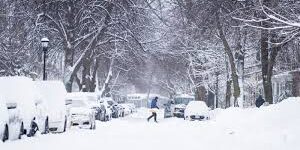 Badai Salju melanda AS