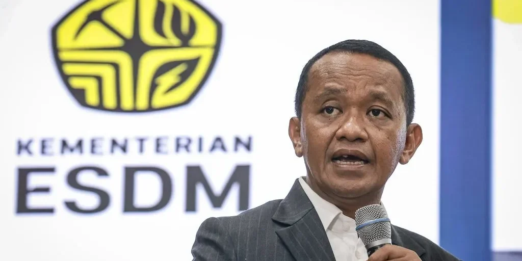 Menteri Energi dan Sumber Daya Mineral (ESDM) Bahlil Lahadalia