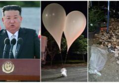 Balon Pembawa Sampah dari Korea Utara