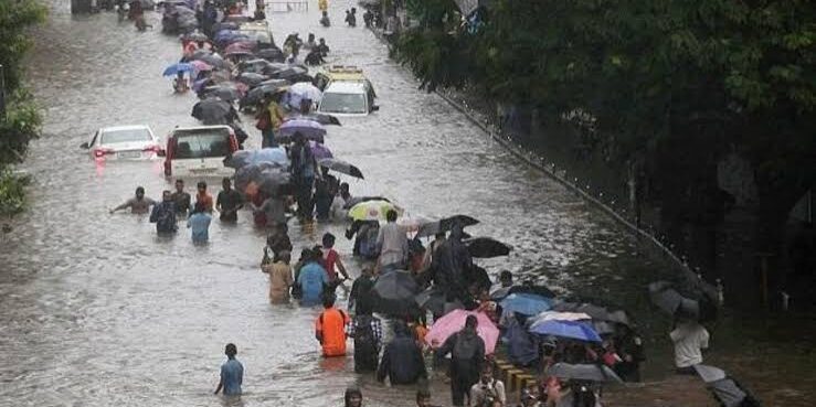 Banjir dan Longsor Monsun di India