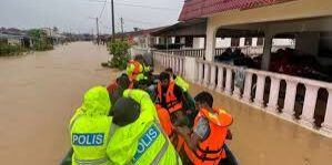 Banjir di Johor -Malaysia