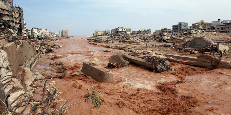 Banjir melanda Libya