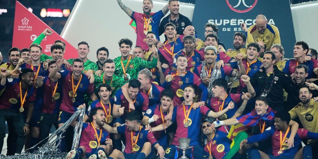 Barcelona Juara Piala Super Spanyol