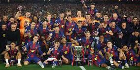 Barcelona meraih Gelar LaLiga Spanyol