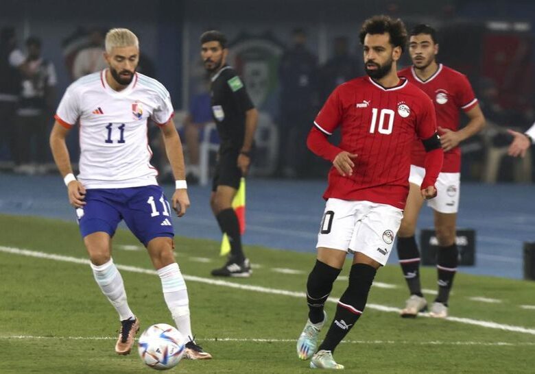 Begia kalah 1-2 lawan Mesir