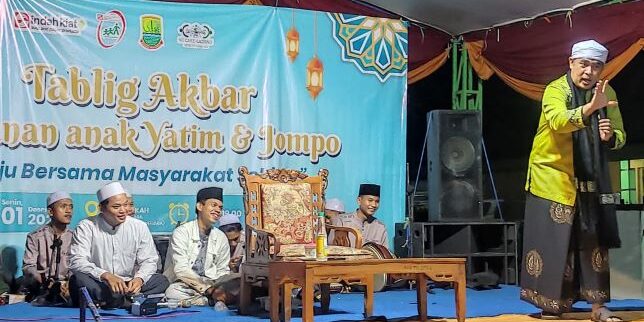 Pindo Deli Pulp and Paper Mills dan PT Indah Kiat Pulp & Paper menggelar Tabligh Akbar dan pemberian santunan