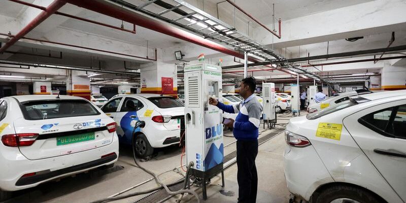 BluSmart taksi India dengan armada EV