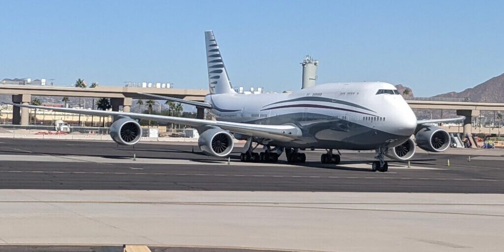 Boeing 747 dari Qatar