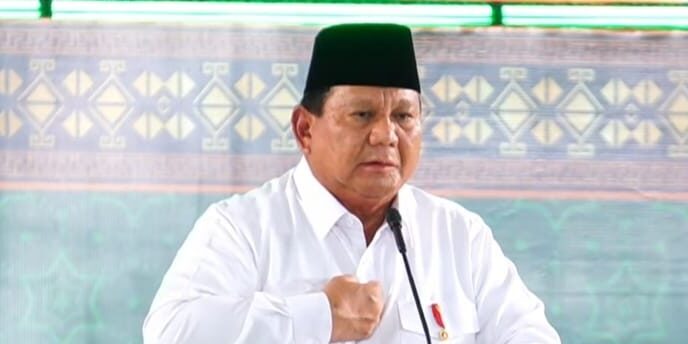 Presiden Republik Indonesia Prabowo Subianto

