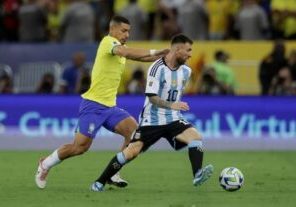 Brazil kalah 0-1 lawan Argentina di Maracana