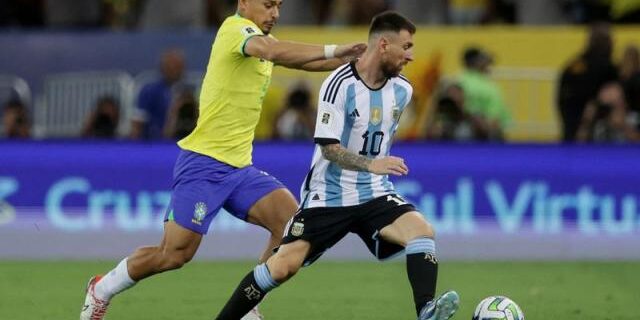 Brazil kalah 0-1 lawan Argentina di Maracana