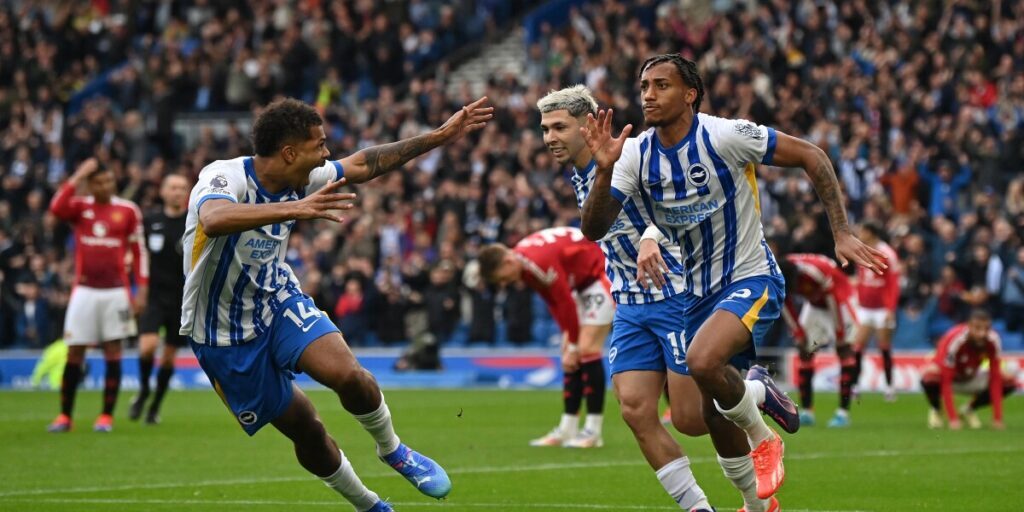 Brighton mengalahkan Manchester United