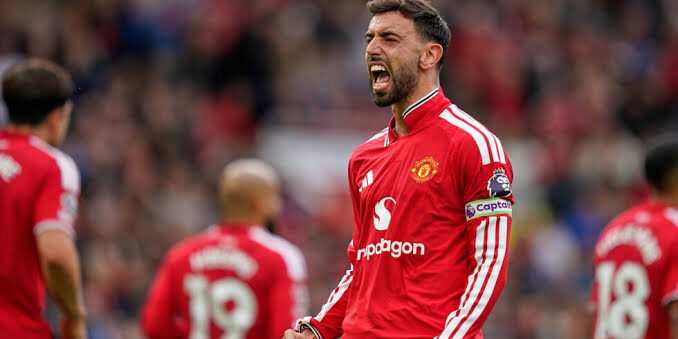 Bruno Fernandes hattrick dengan 3 gol