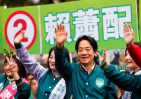 Calon Presiden dari DPP Taiwan,Lai Ching-te,